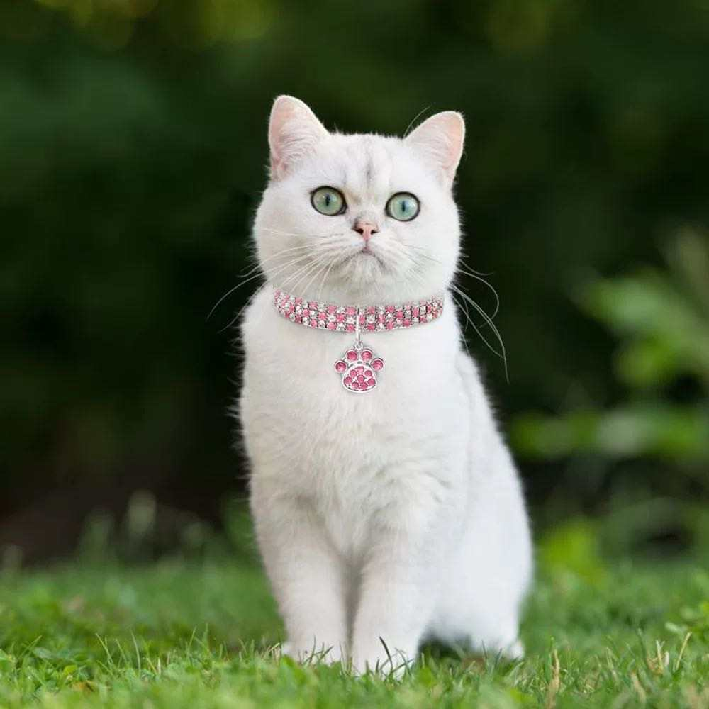 Luxury Rhinestone Pet Necklace for Dogs & Cats