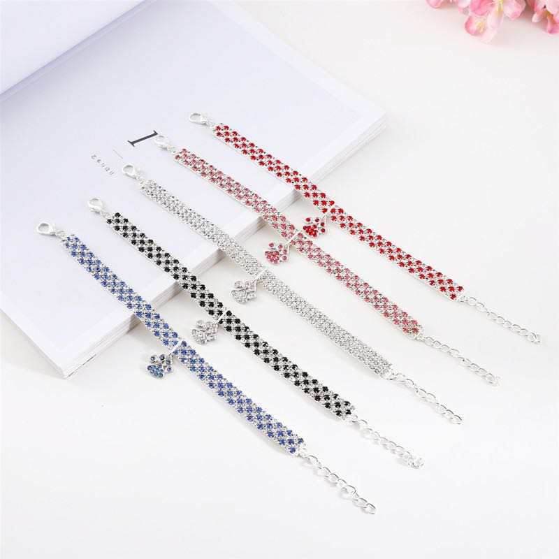 Luxury Rhinestone Pet Necklace for Dogs & Cats