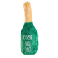 Woof Clicquot Rose' Champagne Bottle